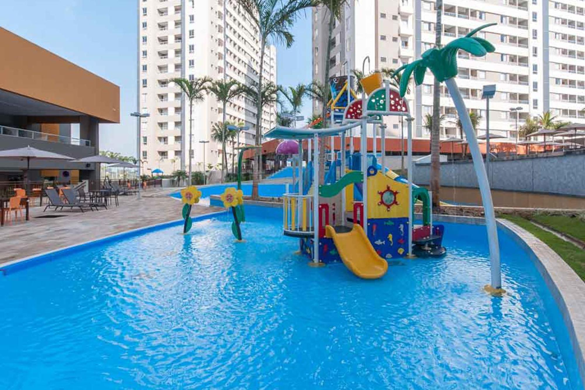 Apartamento Confortável com muita diversão em Olímpia Exterior foto