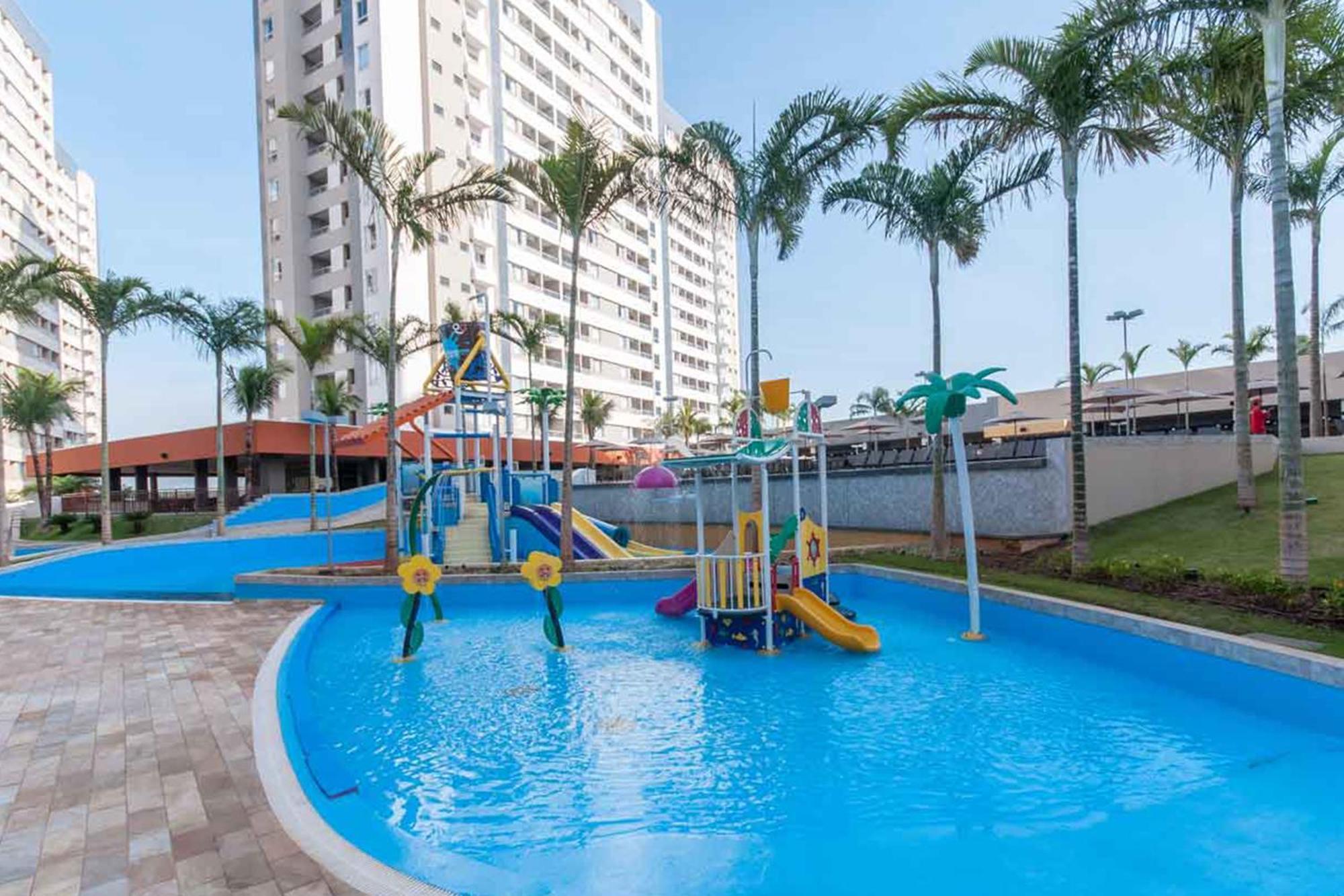 Apartamento Confortável com muita diversão em Olímpia Exterior foto