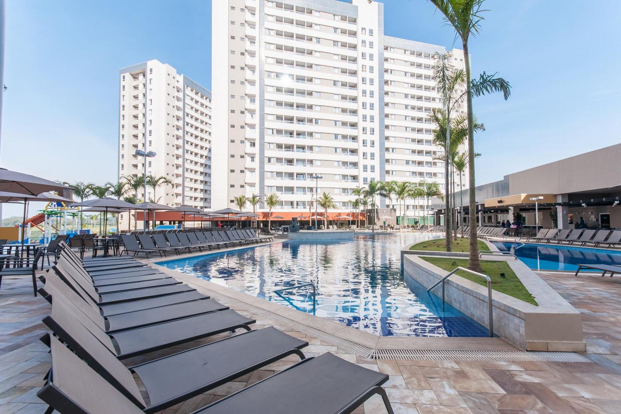 Apartamento Confortável com muita diversão em Olímpia Exterior foto