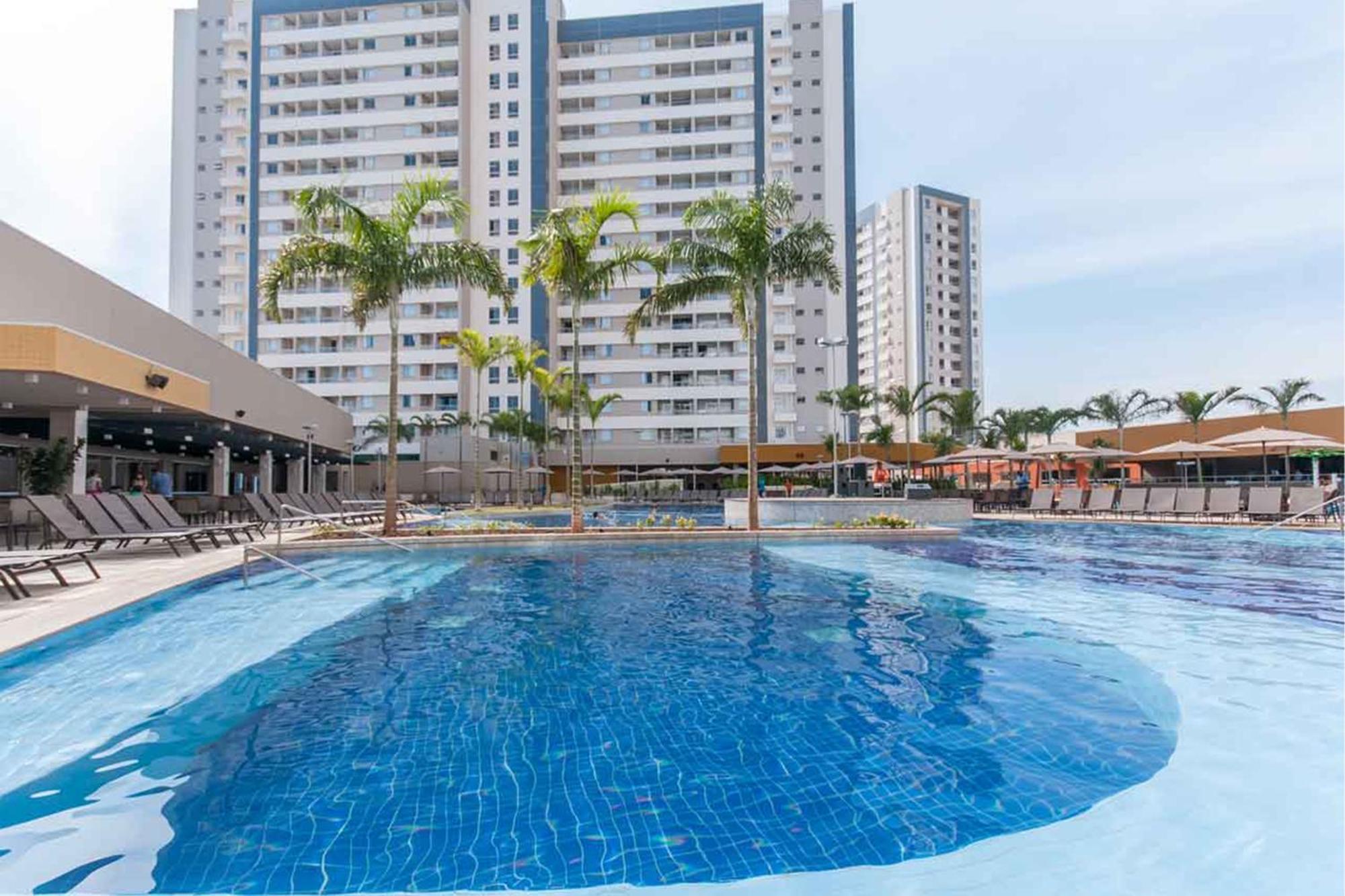 Apartamento Confortável com muita diversão em Olímpia Exterior foto