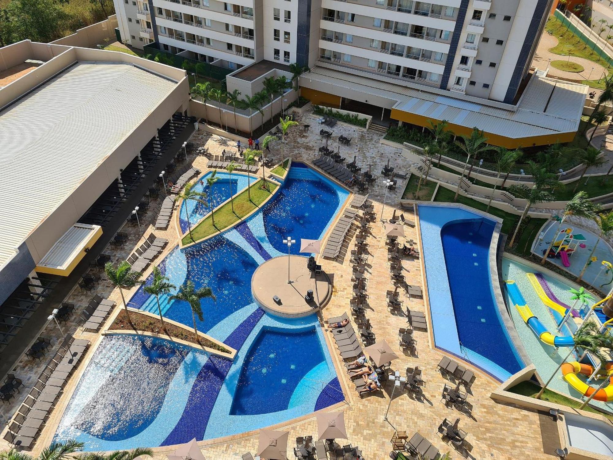 Apartamento Confortável com muita diversão em Olímpia Exterior foto