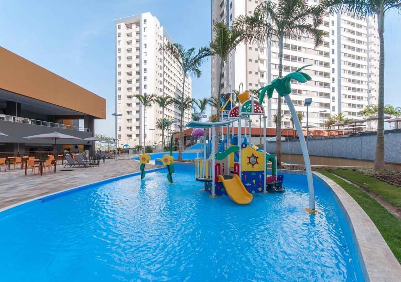 Apartamento Confortável com muita diversão em Olímpia Exterior foto